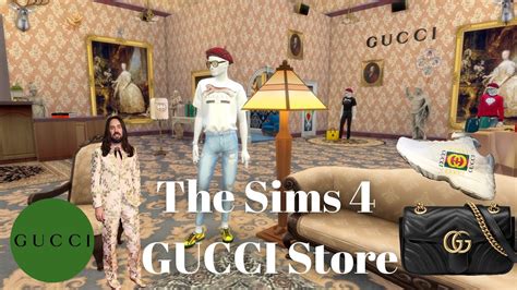 sims 4 gucci store cc.